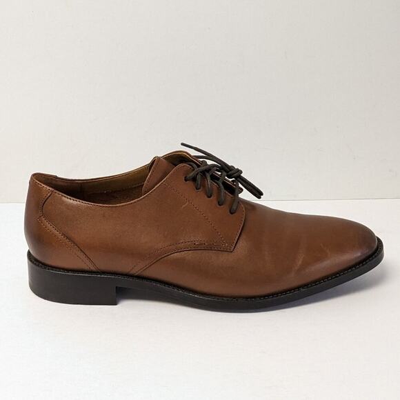 Cole Haan Hawthorne Plain Toe Oxford, British Tan Leather, Men\'s 9.5 M main image 6